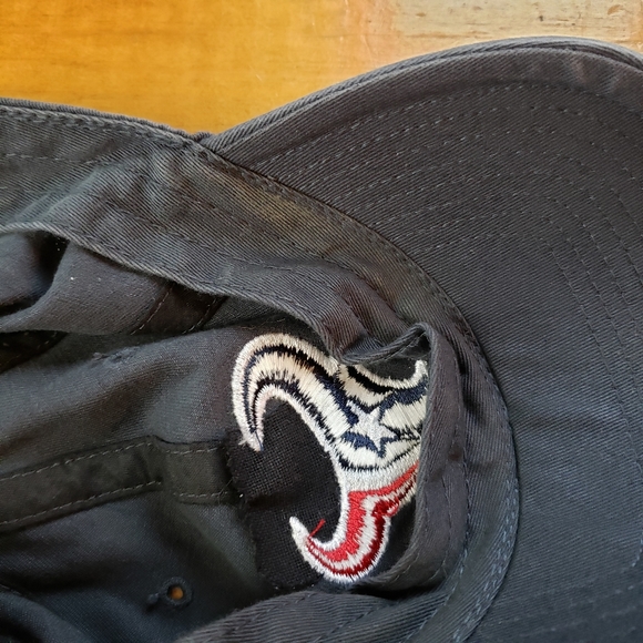 Houston Texans NFL Adult Adjustable Team Logo Navy Hats / Hat Cap. - Picture 4 of 9